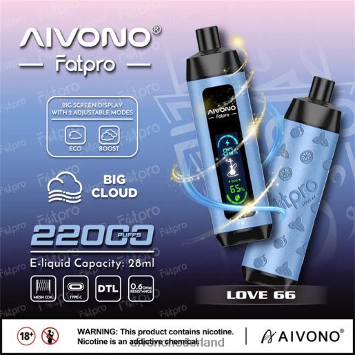 liefde 66 Aivono Fatpro 22000 P8J066 | Aivono Vape
